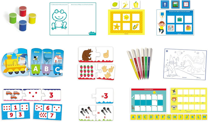 Juego Didáctico Preescolares Educativas Niños
