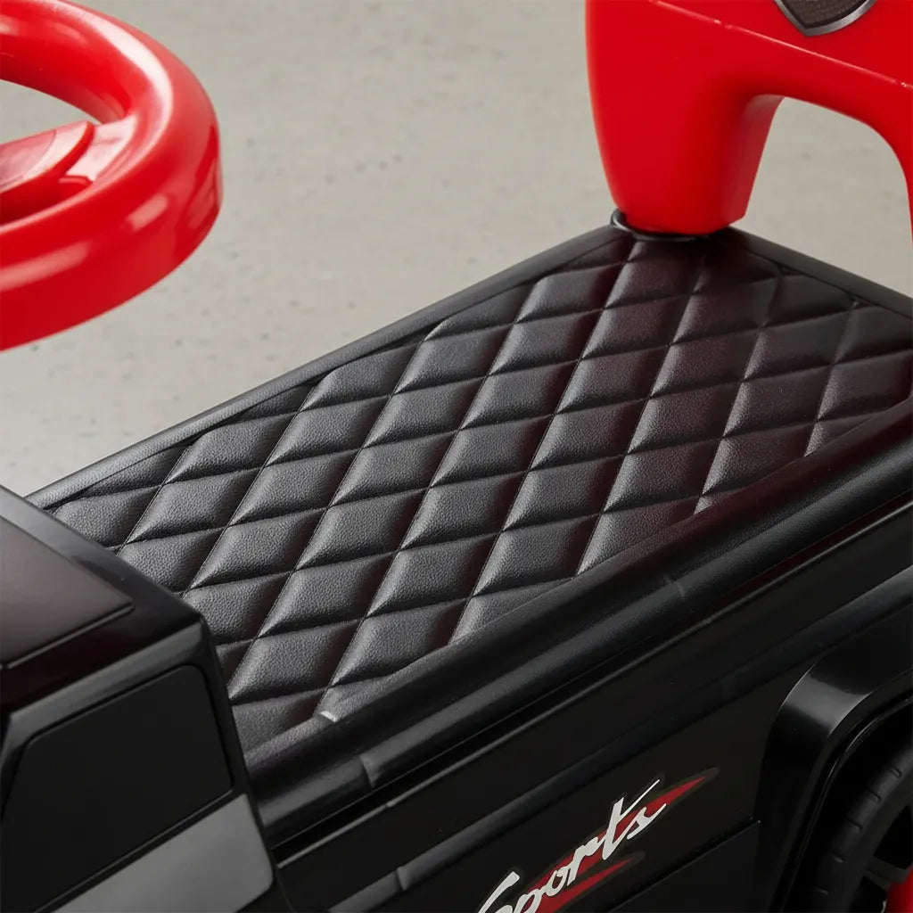 Carros Montable Con Bocina Negro Para Niños