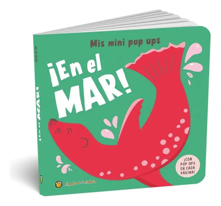 Libro Educativo Mini Pop Up Interactivo El Mar Para Niños