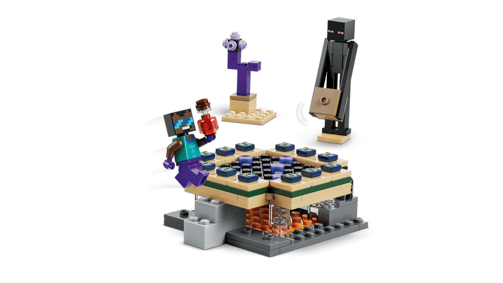 Juego Construcción Viaje Al Portal Del Nether Lego Original