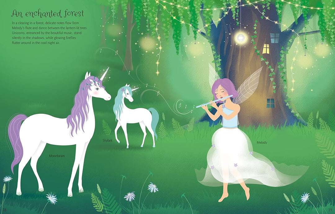 Libro De Actividades Unicornios Con Sticker Niños