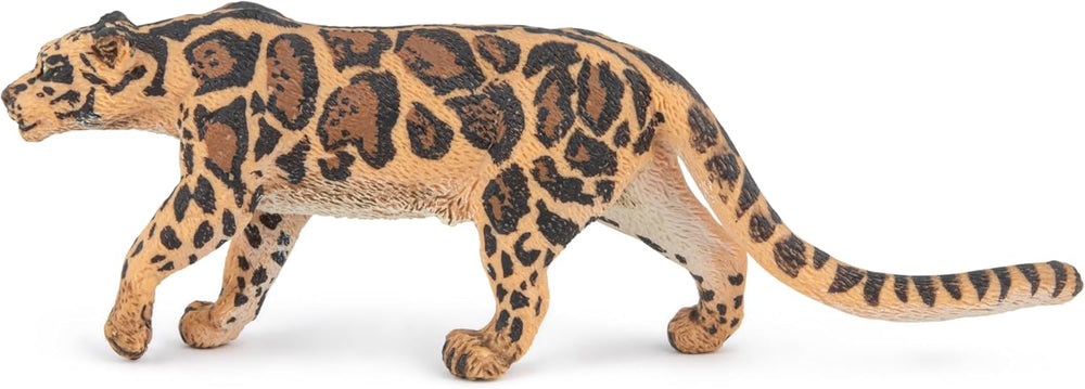 Figura Pantera Nebulosa Pintada A Mano Papo