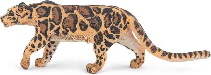 Figura Pantera Nebulosa Pintada A Mano Papo