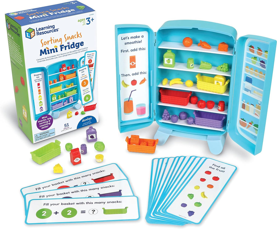 Juego Mini Nevera Clasificación Para Niños