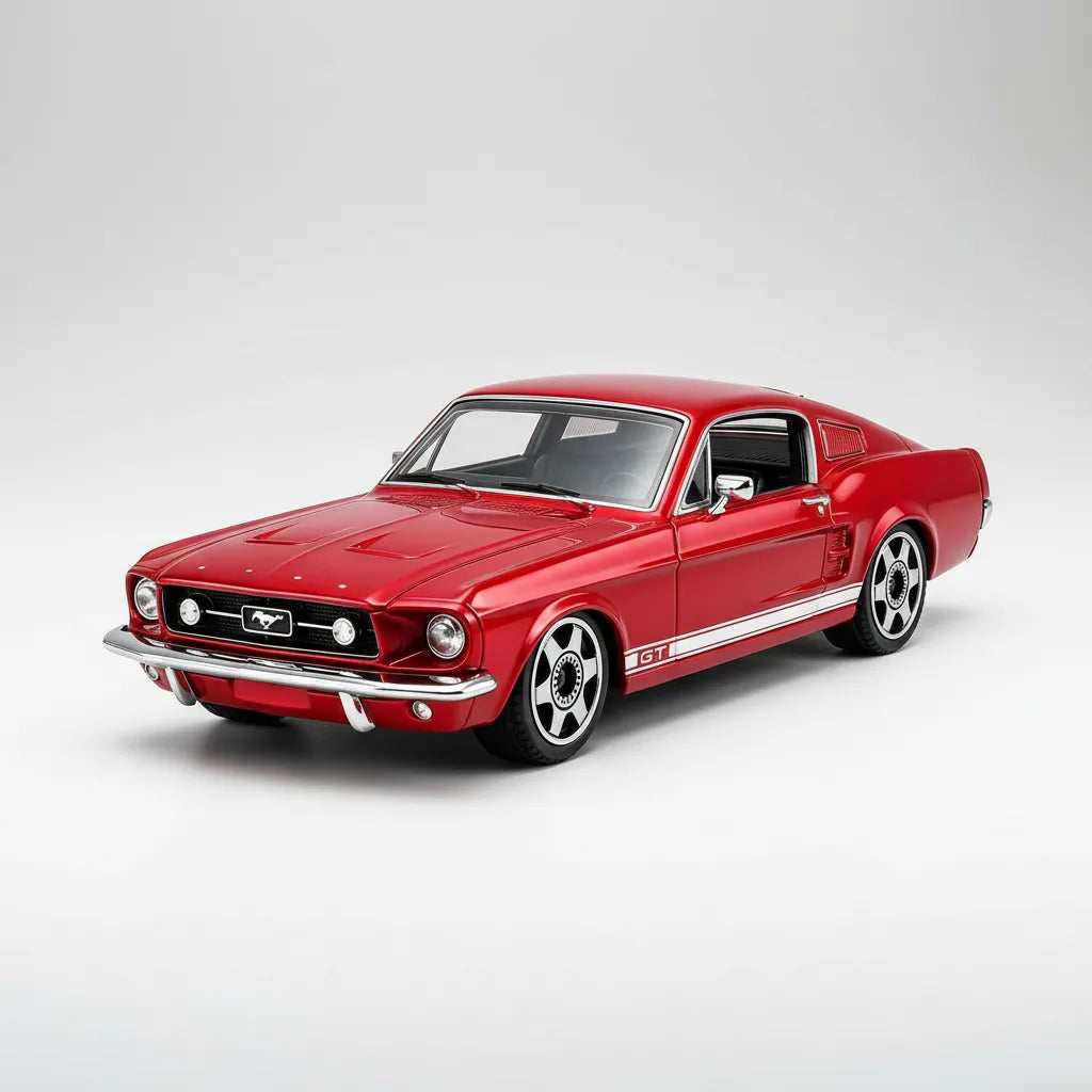 Carro A Escala 1:43 Ford Mustang GT Rojo