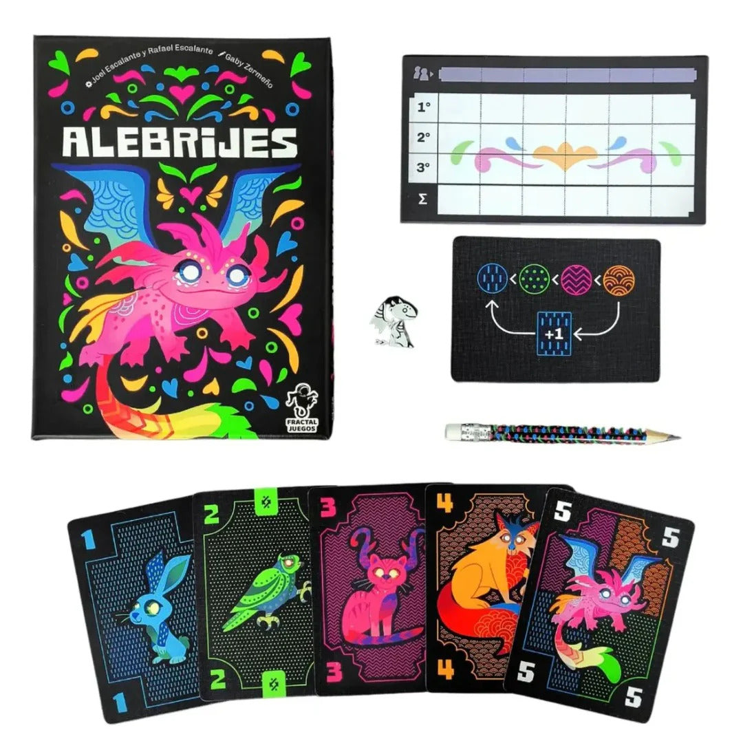 Juego De Mesa Alebrijes Estrategia Para Niños