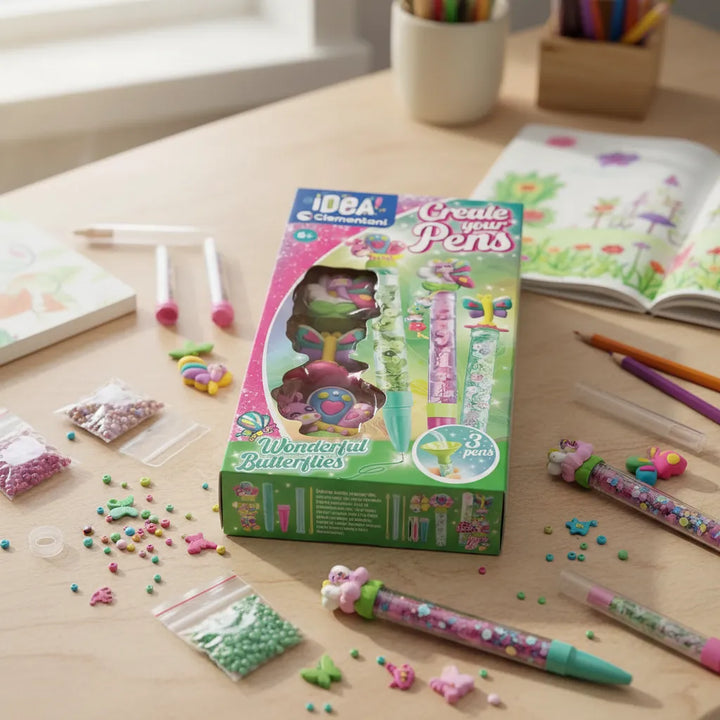 Juego Kit Crea Bolígrafos Personalizados Para Niños