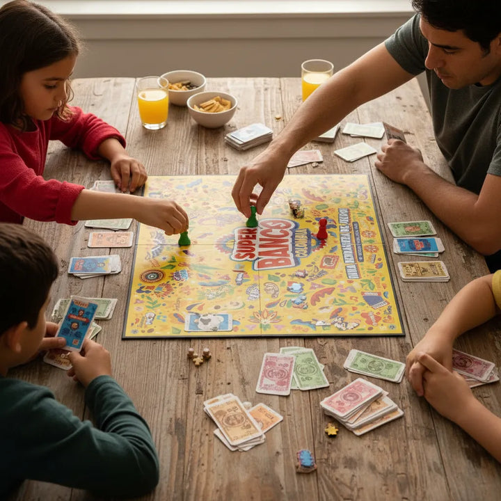 Juego De Mesa Super Banco Colombia Niños