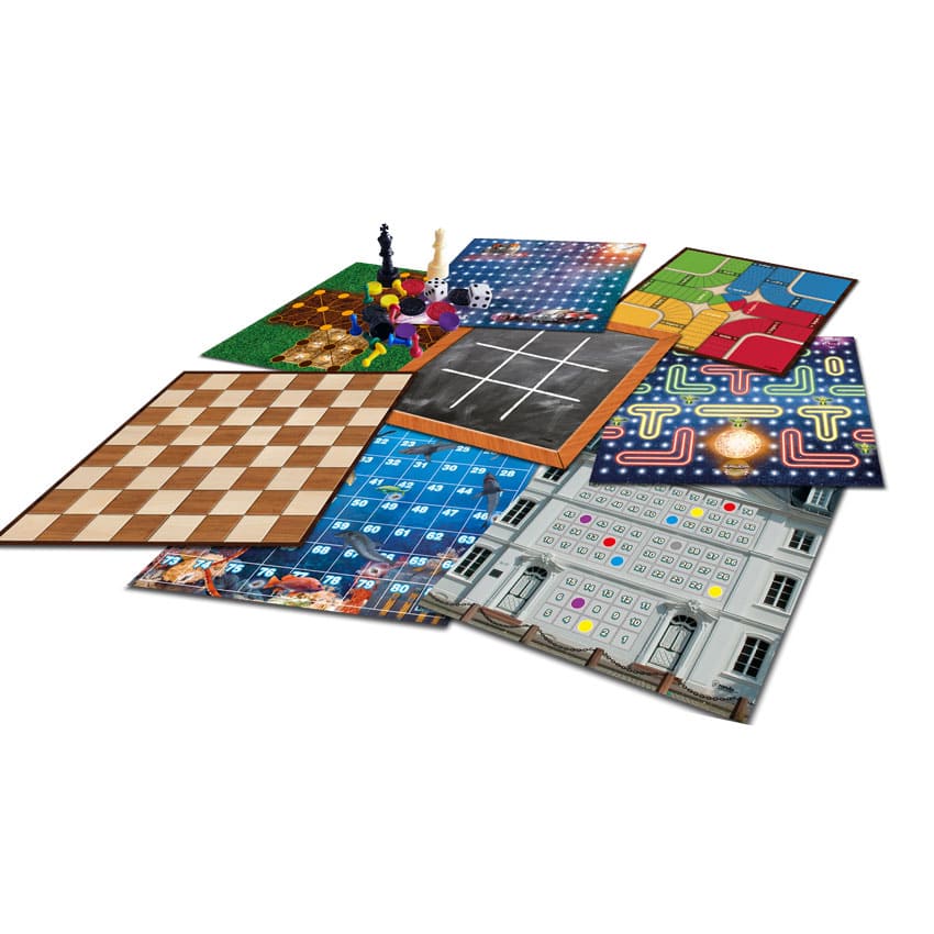 Juego De Mesa Multijuegos X 30 Juegos Familia Niños