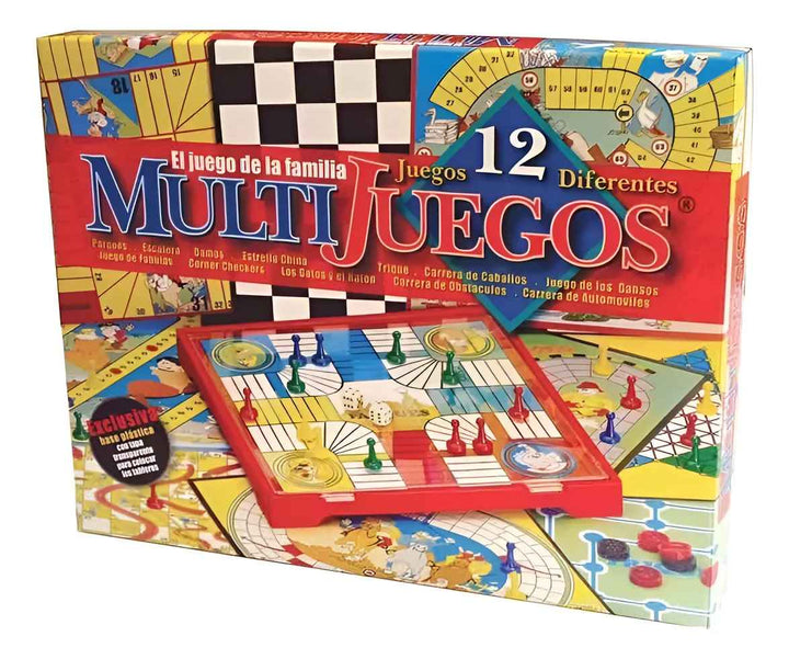 Multijuegos 12 en 1 Juego De Mesa