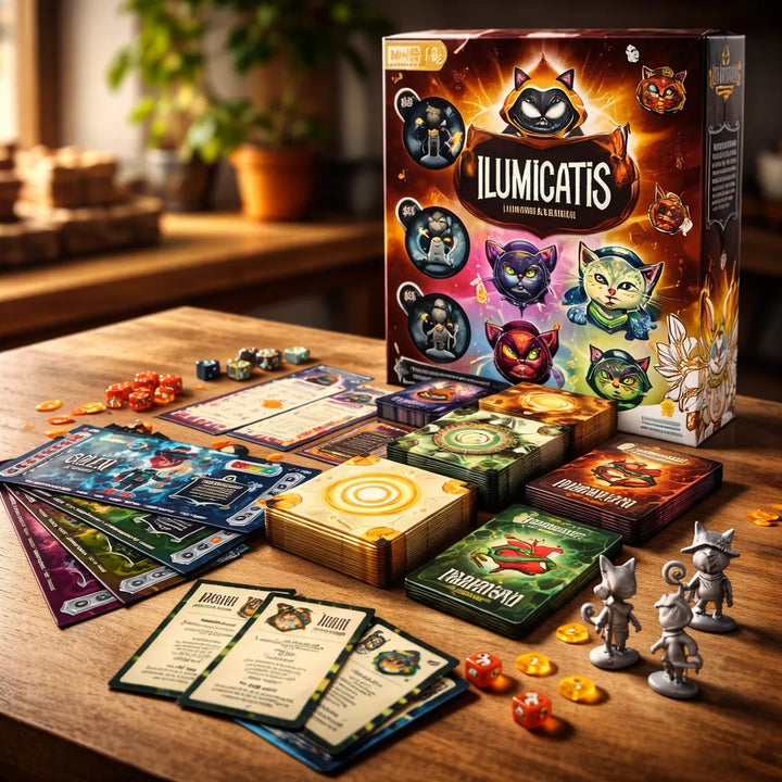 Juego De Mesa Ilumicatis El Camino A La Iluminación Niños