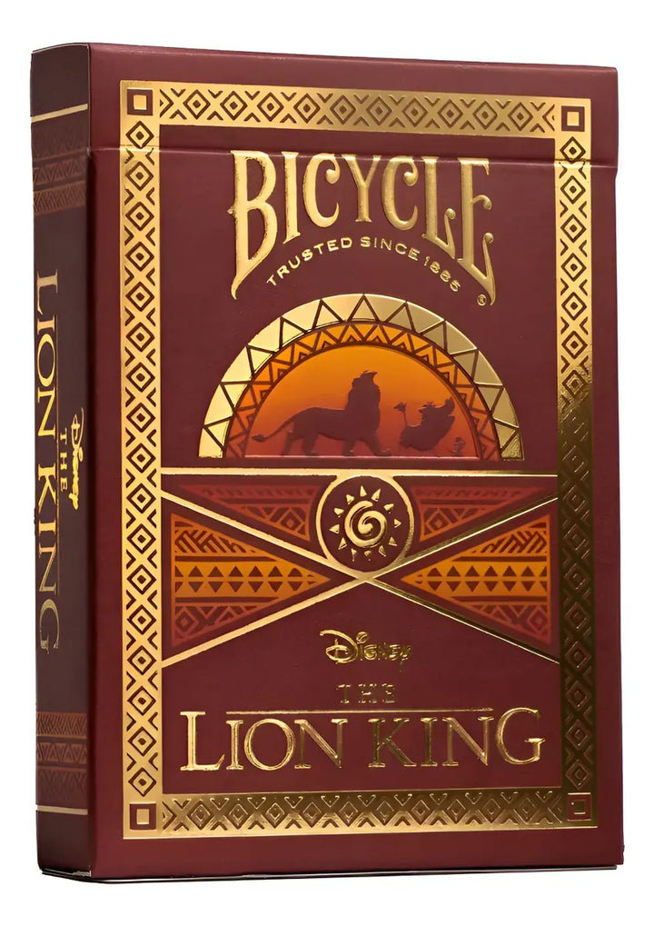 Barajas Cartas Bicycle Rey León Naipes Magia