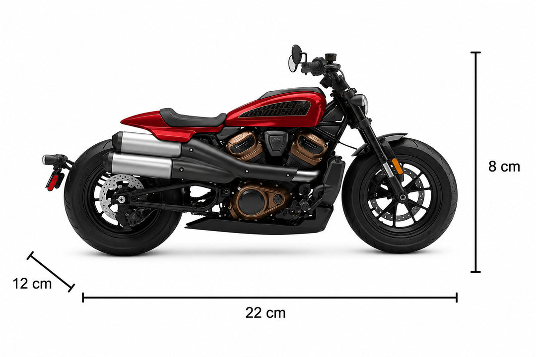 Moto A Escala Harley-davidson Sportster S 2024 Para Niños