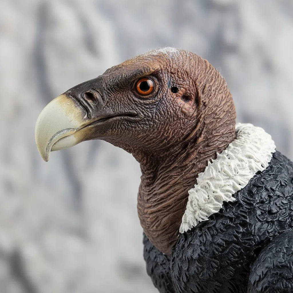 Figura Cóndor De Los Andes Pintada A Mano Papo