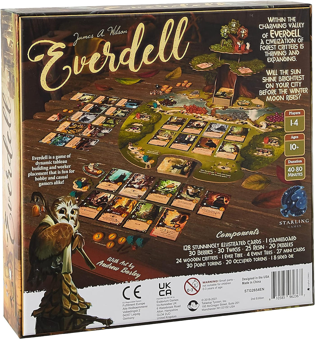 Juego De Mesa Everdell Edición Esencial Adultos