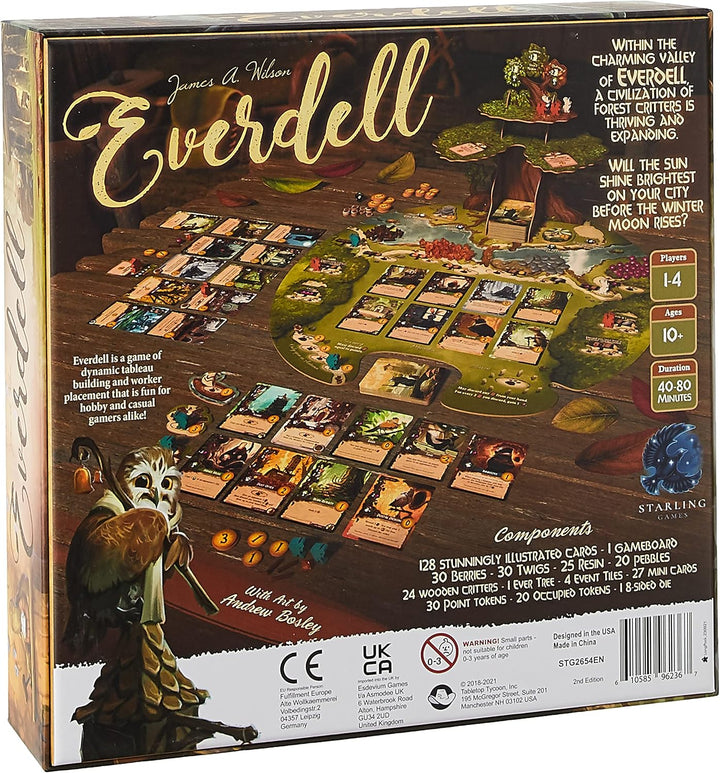 Juego De Mesa Everdell Edición Esencial Adultos