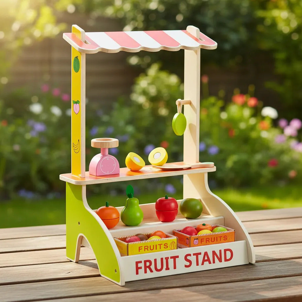 Juguete Didáctico Tienda De Frutas Para Niños