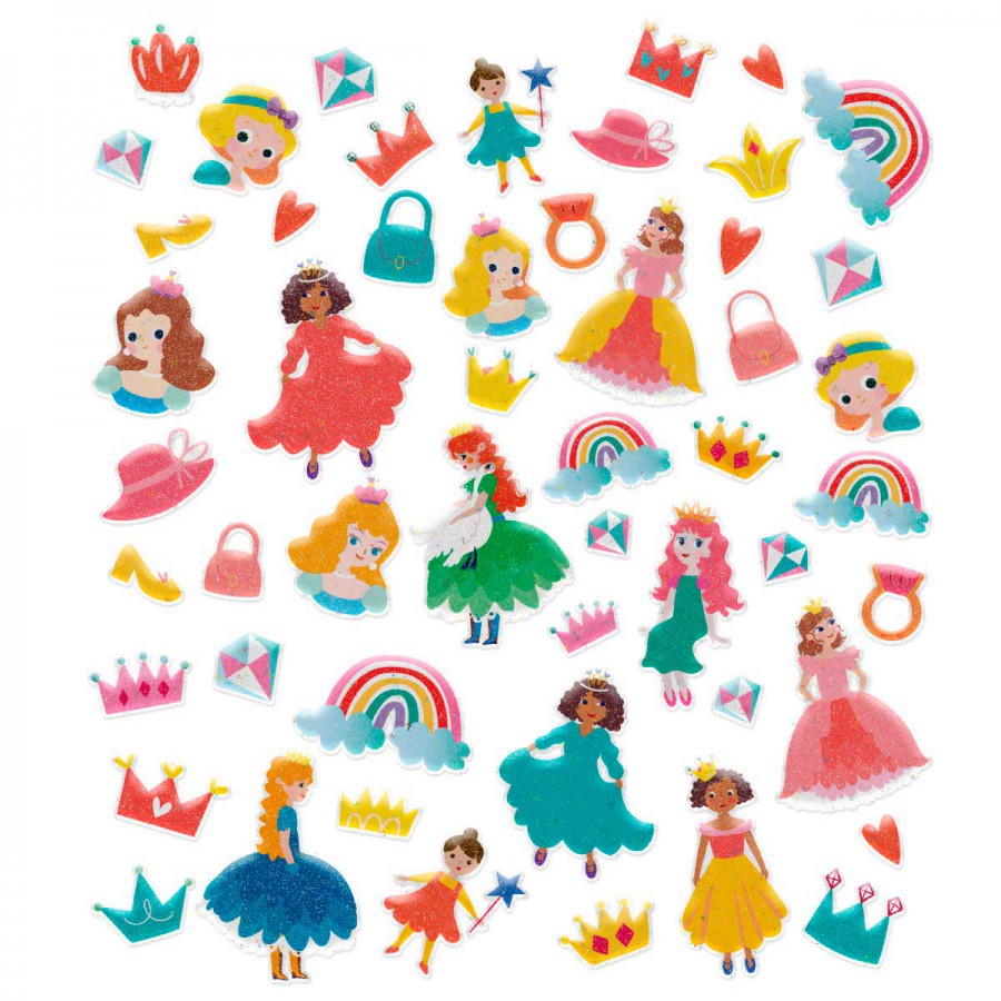 Juego De Stickers princesas Para Niños