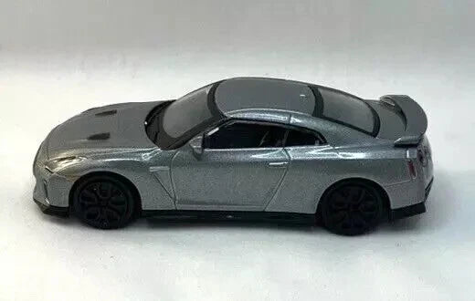 Carro Coleccionable Bburago A Escala 1:43 Nissan Gt-r Gris