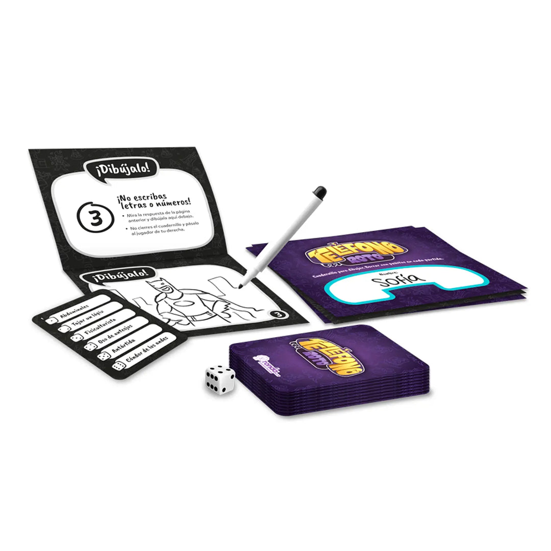 Juego De Mesa Estrategia Teléfono Roto Para Familia