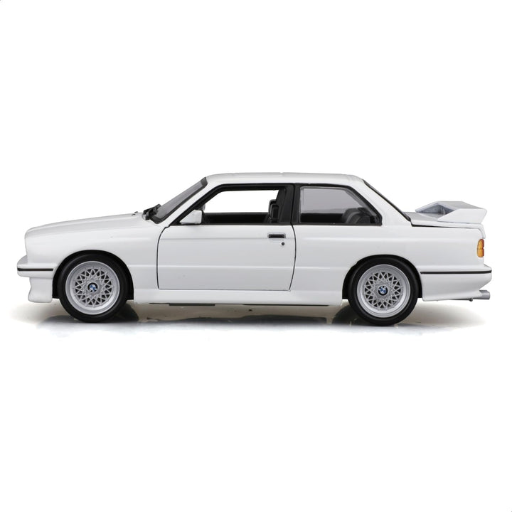 Carro Coleccionable 1:24 Bmw M3 (e30) 1988 Blanco