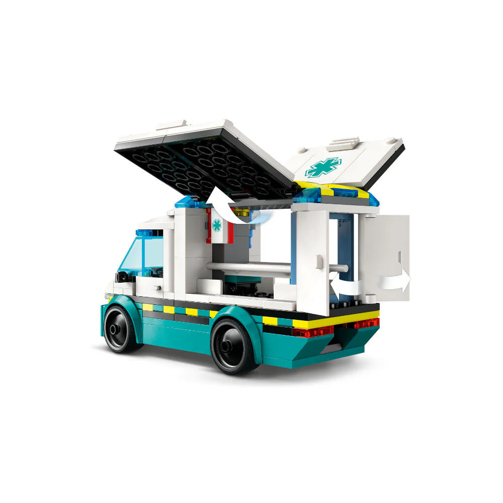 Juego Lego 184 Ambulancia Para Niños