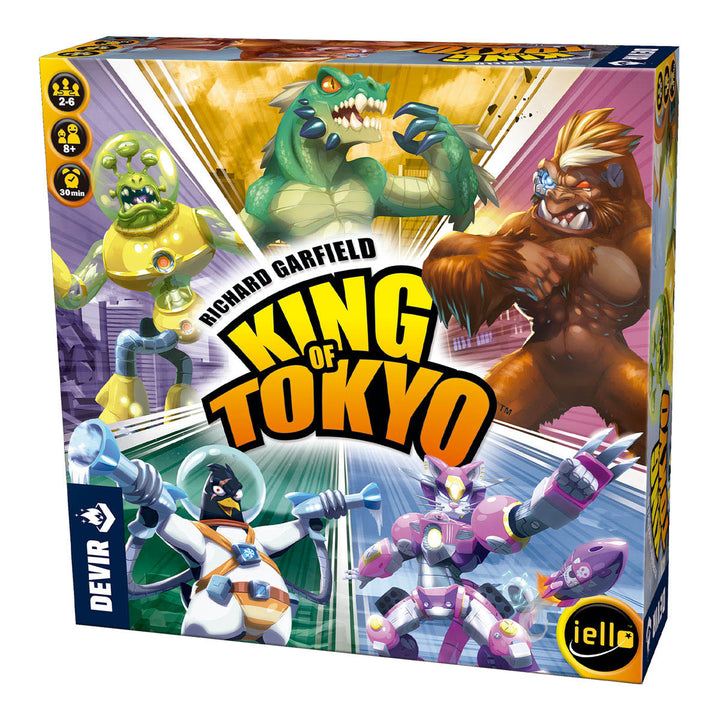 Juego De Mesa King Of Tokyo Adultos Estrategia Roles