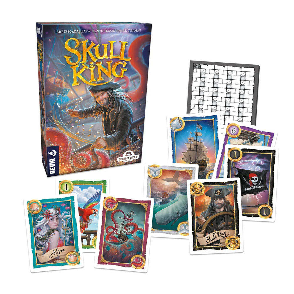 Juego De Mesa Skull King  Para Adultos