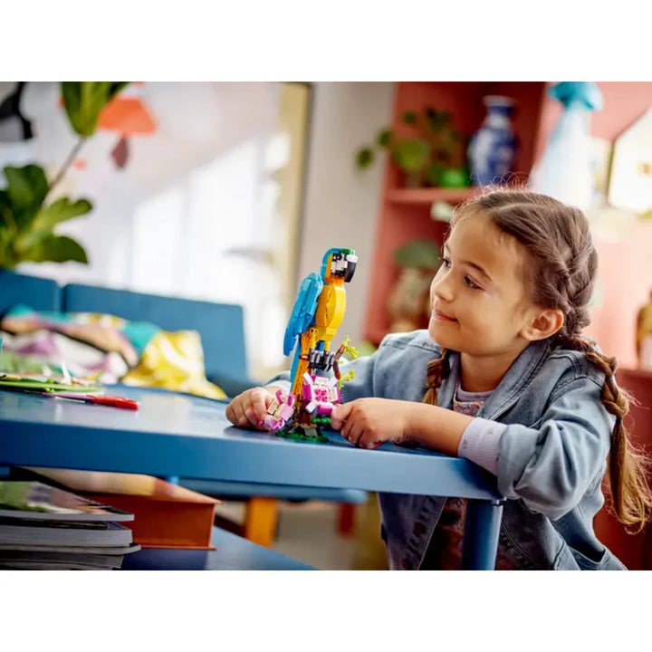 Lego Armatodo 3 En 1 Loro Exótico 253 Piezas Niños
