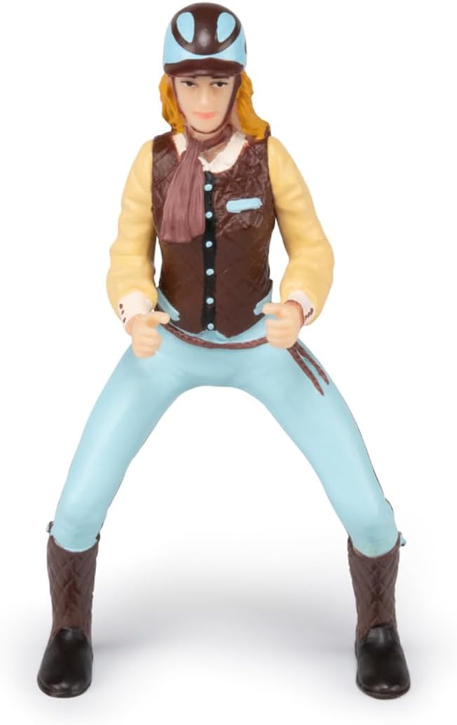 Figura Coleccionable Caballista Pintada A Mano