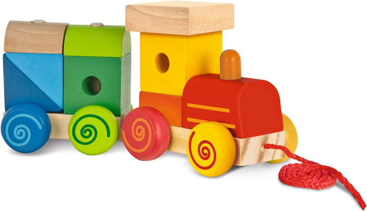 Juguete Interactivo Tren De Madera Con Sonido