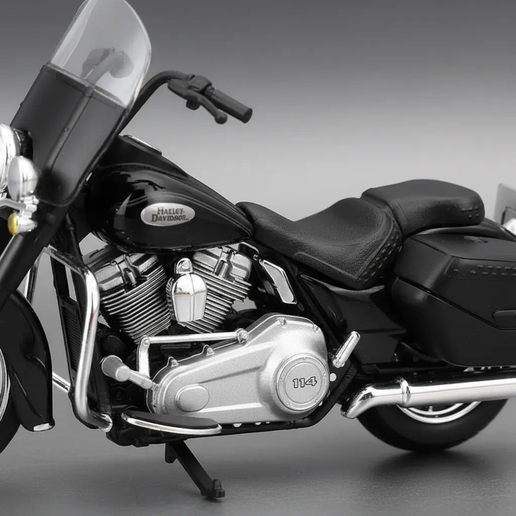 Moto escala 118 Harley Davidson  Heritage Classic para Niños