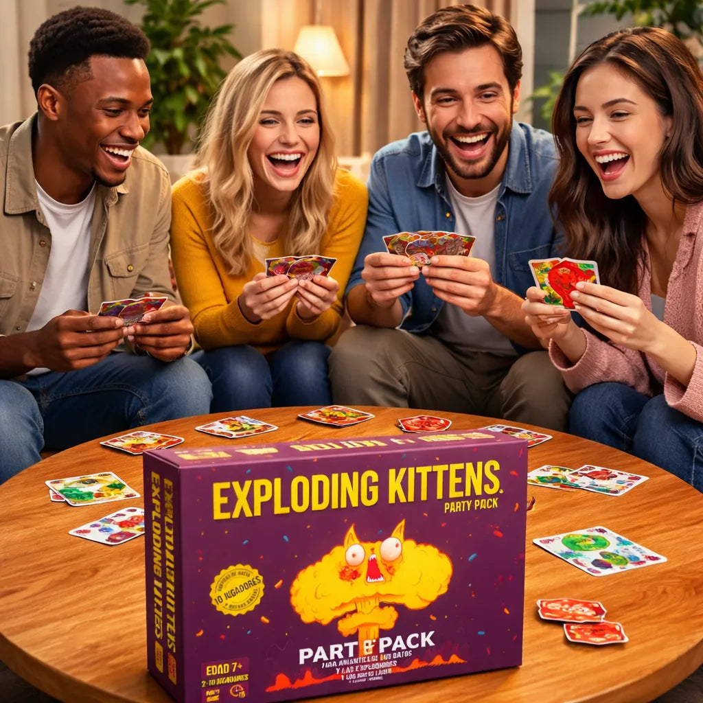 Juego De Mesa Exploding Kittens Party Pack Original Niños