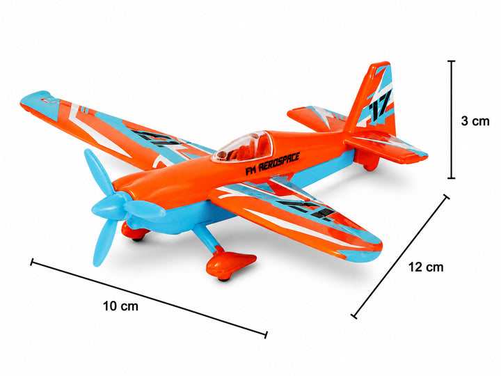 Avión Coleccionable A Escala Air Cutter Naranja Para Niños