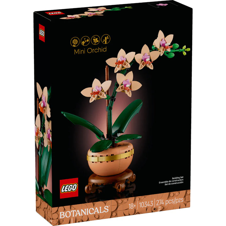 Juego Lego Botanicals Mini Orquídea Adultos
