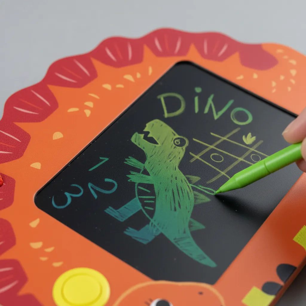 Juego Didáctico Pizarra Mágica Dinosaurio Para Niños