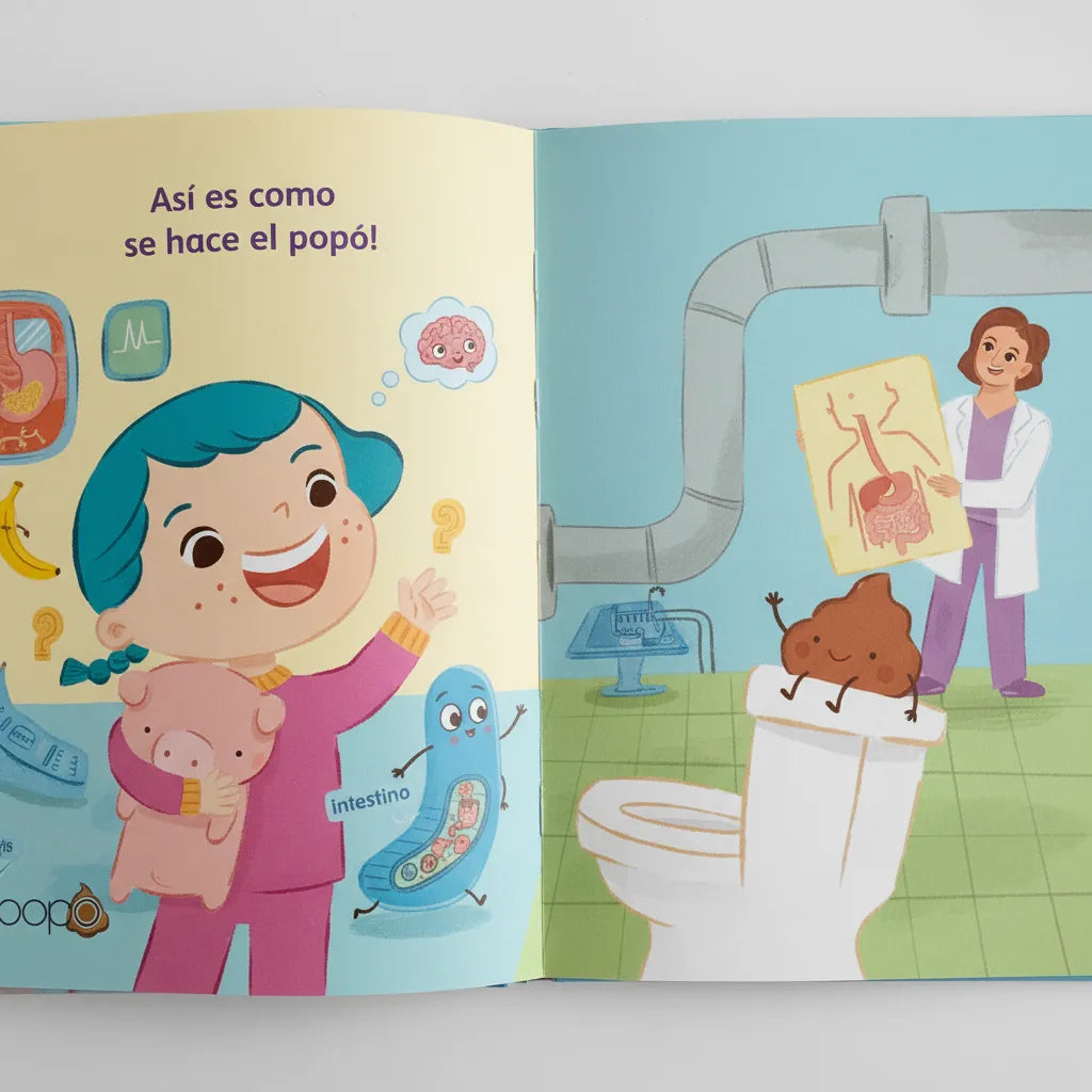 Libro Sofia Y La Fabrica De Popo Para Niños Niñas