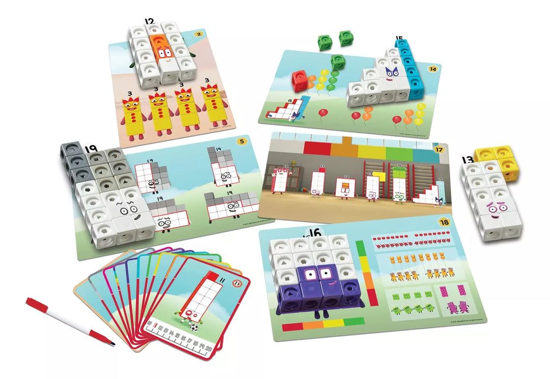 Juego Numberblocks Cubes 11-20 Actividades