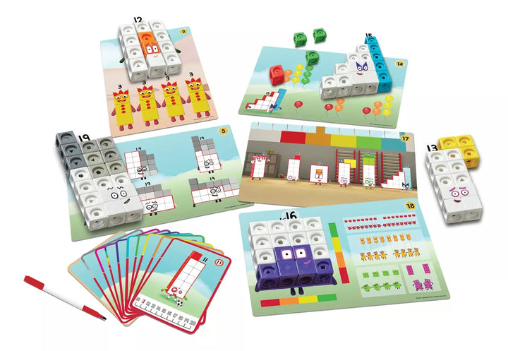 Juego Numberblocks Cubes 11-20 Actividades