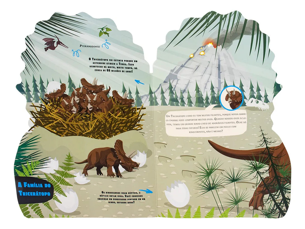 Libro Infantil Tricerátopos Lexus Para Niños