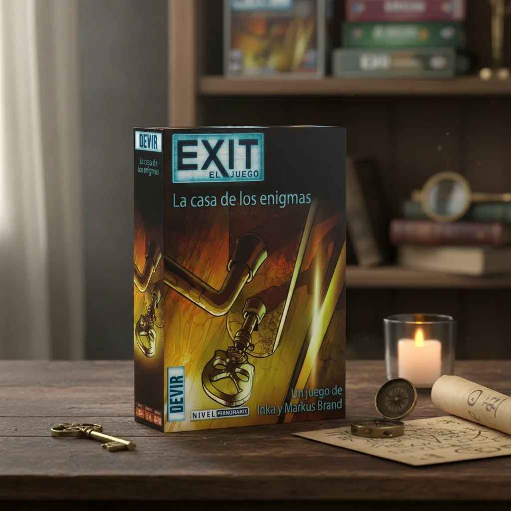 Juego De Mesa Exit La Casa De Los Enigmas Escape Room