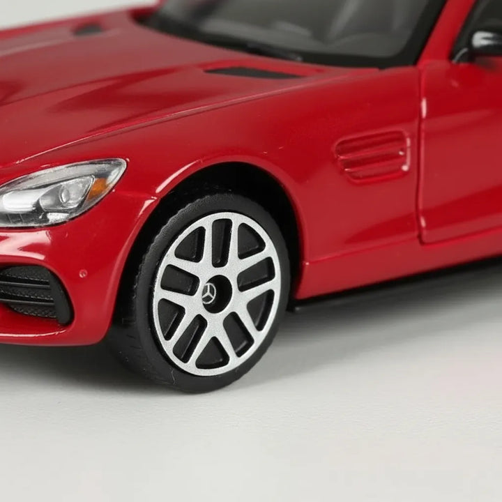Carro Coleccionable Bburago 1/43 Mercedes- Amg Gt Rojo