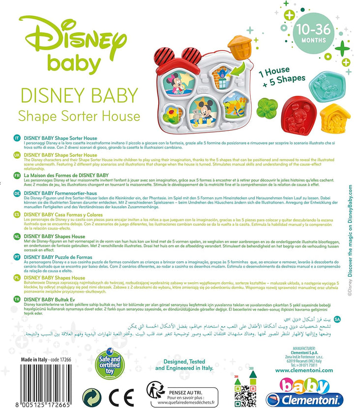 Juego Casa Formas Disney Baby Para Niños