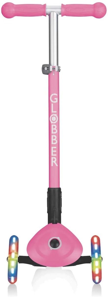 Patineta Con Luces Globber Primo rosa Para Niños