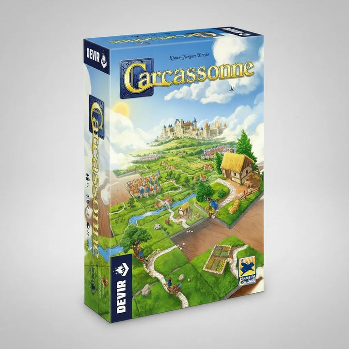 Juego de Mesa Carcassonne Adultos Ninos