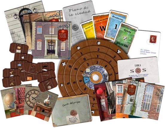 Juego De Mesa Exit Sherlock Holmes Adultos
