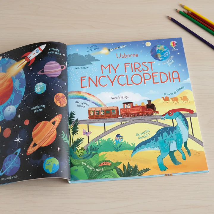 Libro Infantil Ilustrado My First Encyclopedia Para Niños