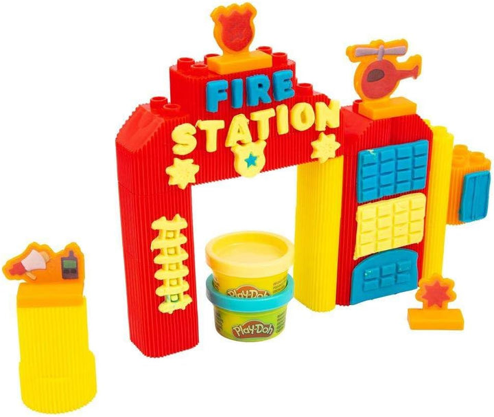 Juego Construcción Estación Bomberos para Niños