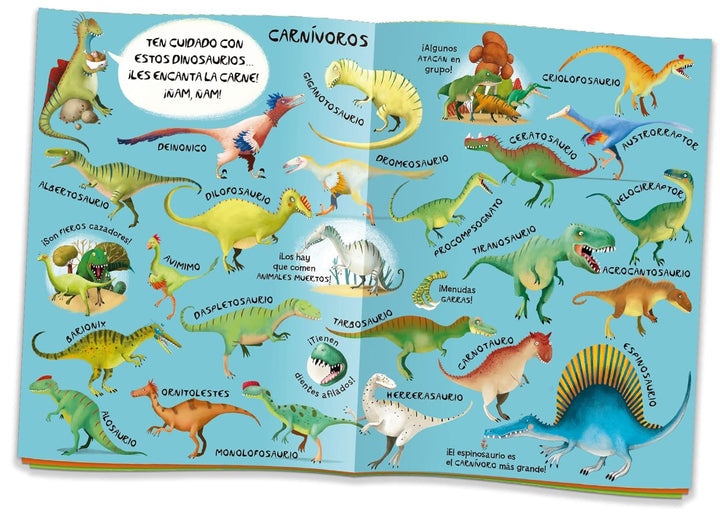 Libro Animales Magníficos Dinosaurios Niños