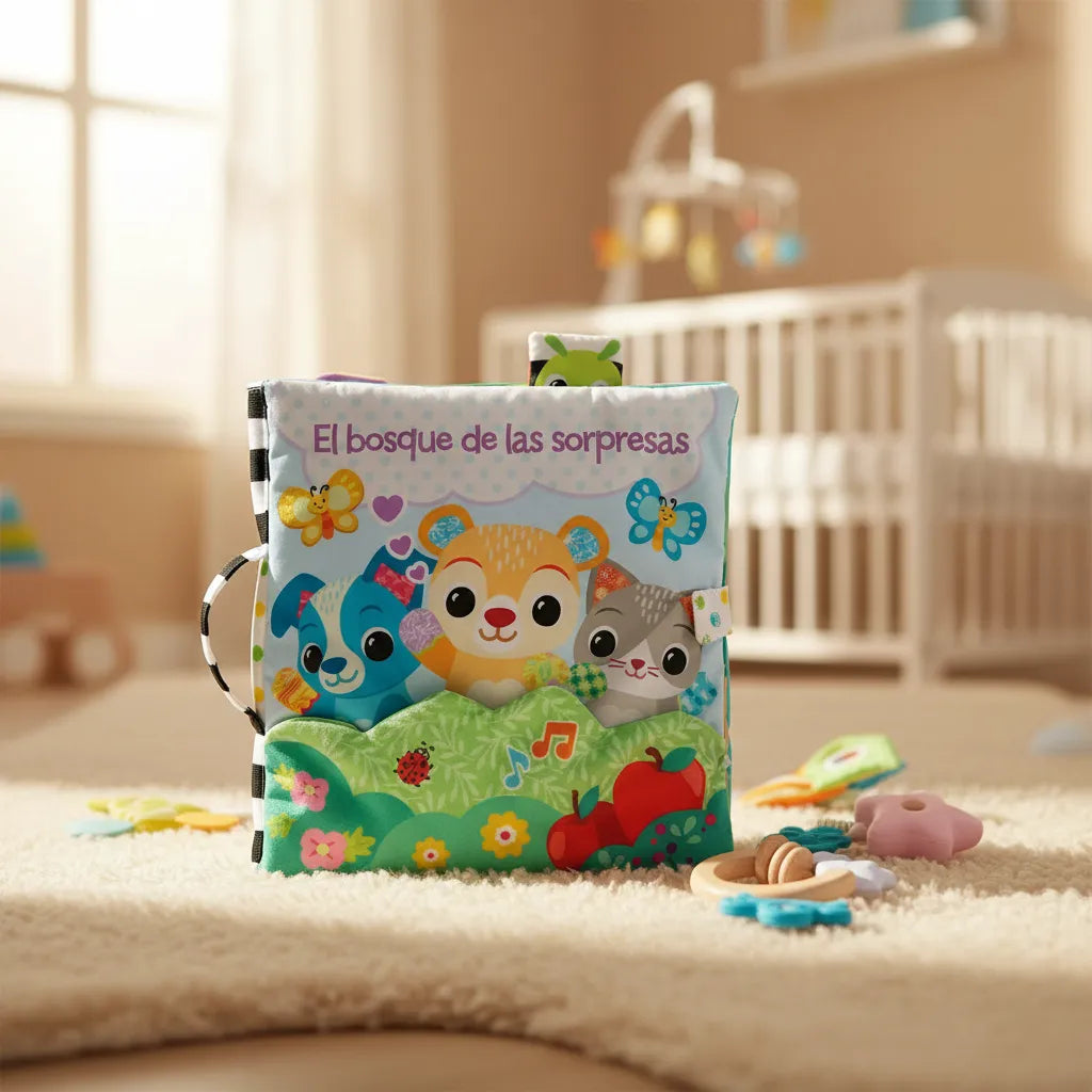 Libro Sensorial El Bosque De Las Sorpresas Niños